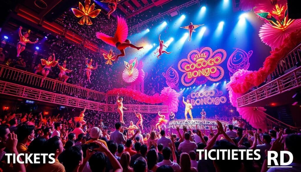 Coco Bongo espectáculo Coco Bongo espectáculo