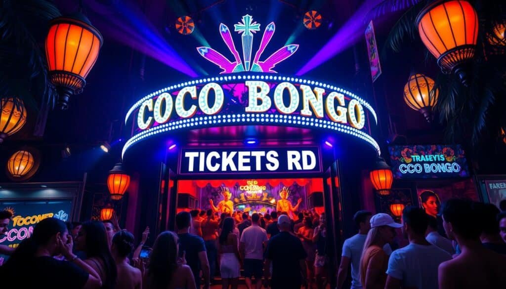 Entrada a Coco Bongo