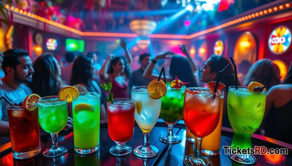 Bebidas nacionales en Coco Bongo