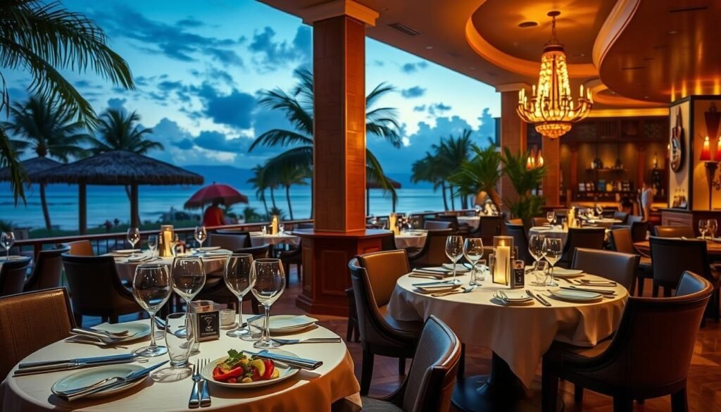 Opciones de dining en Hard Rock Punta Cana