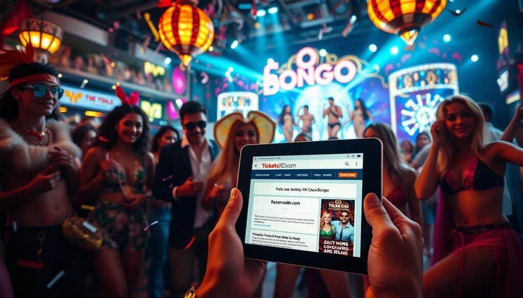 reserva en Coco Bongo